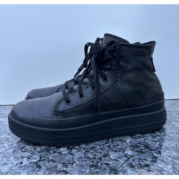 Converse Equip Terrain HI Waterproof Leather A08557C Boots Shoes Men Sz 11.5 - Picture 3 of 14